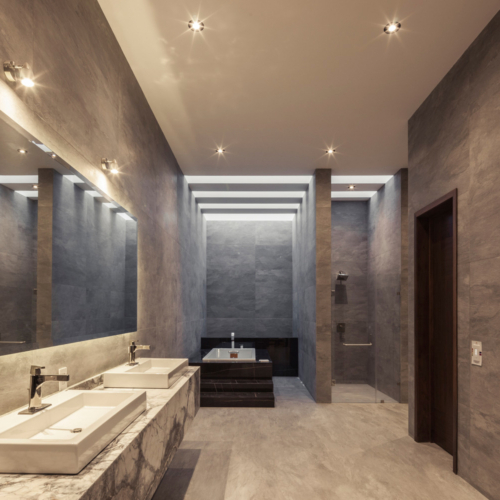 Image of a custom home exterior built by Michael Bennett Homes® in Miami, FL